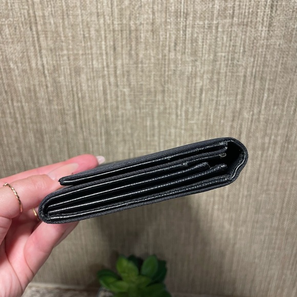 ❌SOLD!❌ PRADA Vintage Tessuto Nero Nylon & Leather Wallet Italy 100% Authentic! - Picture 6 of 16
